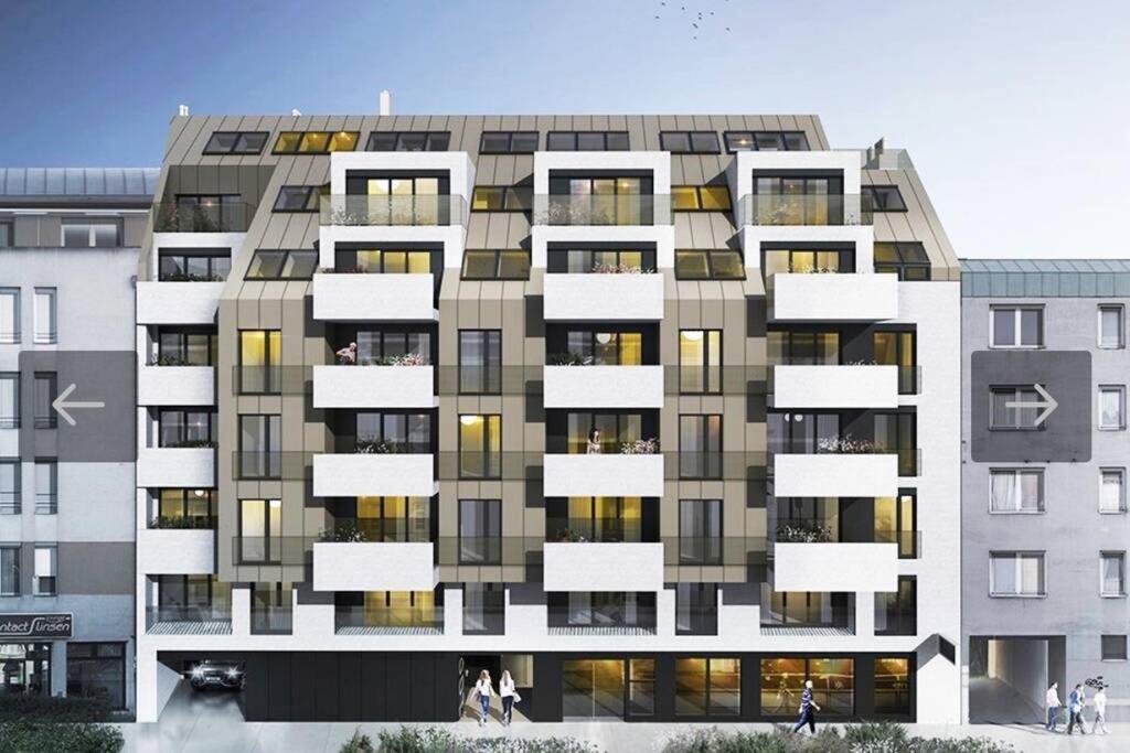 New, Quiet Flat Next To U1, Vic, Shopping Mall,... เวียนนา ภายนอก รูปภาพ